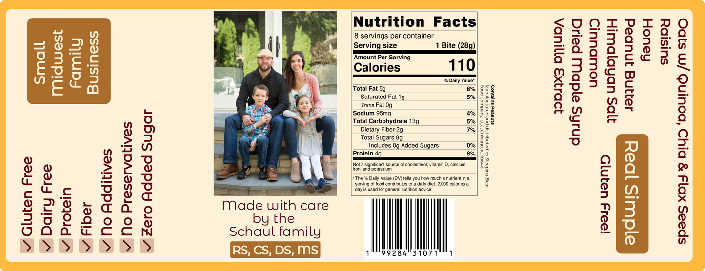 Honey Bear Bites - Variety (4pack)