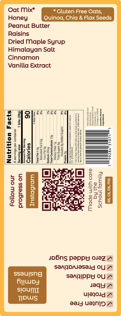 Honey Bear Bites - Raisins (4pack)