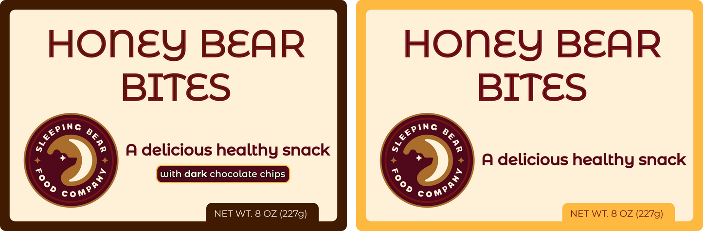 Honey Bear Bites - Variety (4pack)