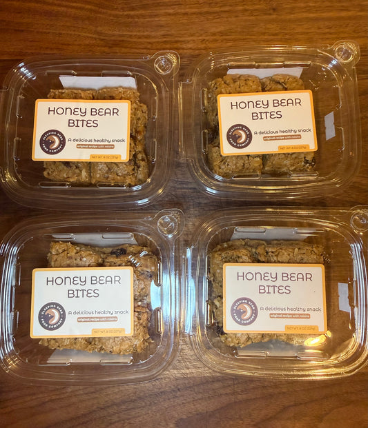 Honey Bear Bites - Raisins (4pack)